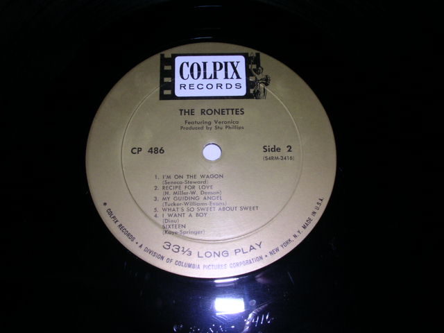 画像: RONETTES - THE RONETTES featuring VERONICA / 1965 US ORIGINAL GOLD Label MONO  LP 