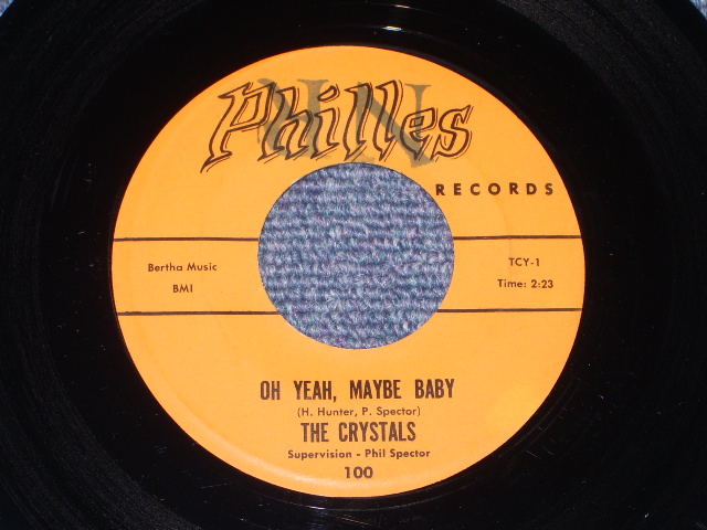 画像: THE CRYSTALS - THERE'S NO OTHER (LIKE MY BABY)   ( ORANGE LABEL  MINT-/MINT- ) / 1961 US ORIGINAL 7" SINGLE With COMPANY SLEEVE 