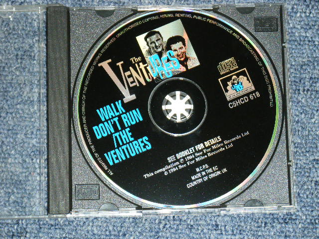画像: THE VENTURES - WALK DON'T RUN + THE VENTURES ( 2 in 1: Ex++/MINT ) / 1994  UK& EU  USED   CD