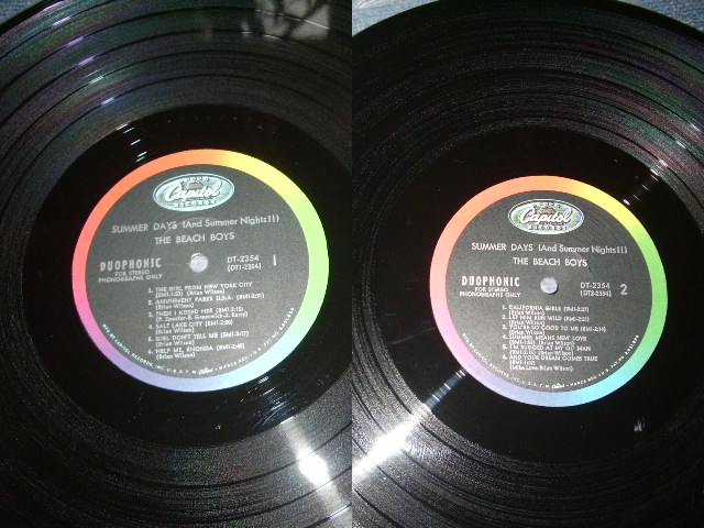 画像: The BEACH BOYS -SUMMER DAYS  ( Ex++/Ex+++ : Matrix #  A-1#3/B-2 ) / 1965 US ORIGINAL STEREO DUOPHONIC Credit  LP