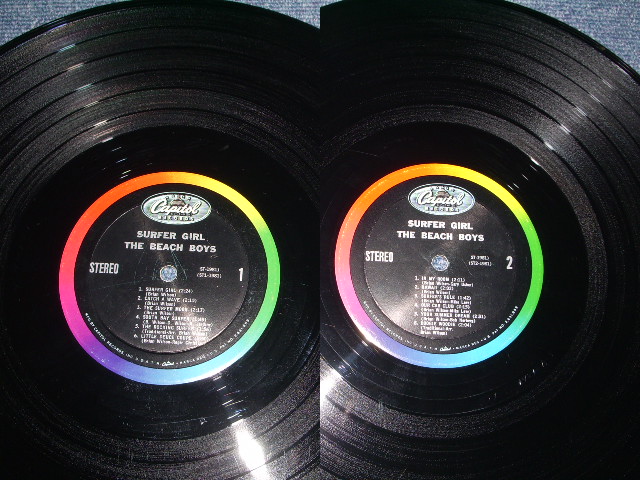 画像: The BEACH BOYS - SURFER GIRL ( Ex- / Ex++ ) / 1963 US ORIGINAL STEREO LP