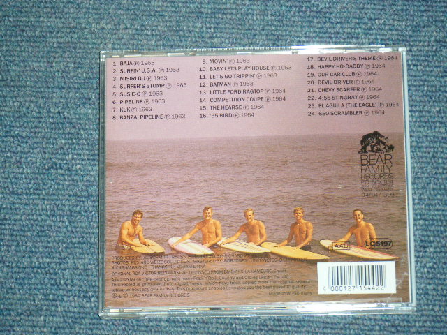 画像: ASTRONAUTS - COMPETITION COUPE + SURFIN' WITH  /1989 WEST-GERMANY NEW CD