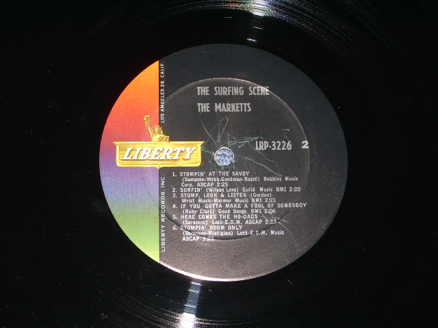 画像: The MARKETTS - THE SURFING SCENE  ( Ex++/Ex+++ ) / 1962 US ORIGINAL MONO LP