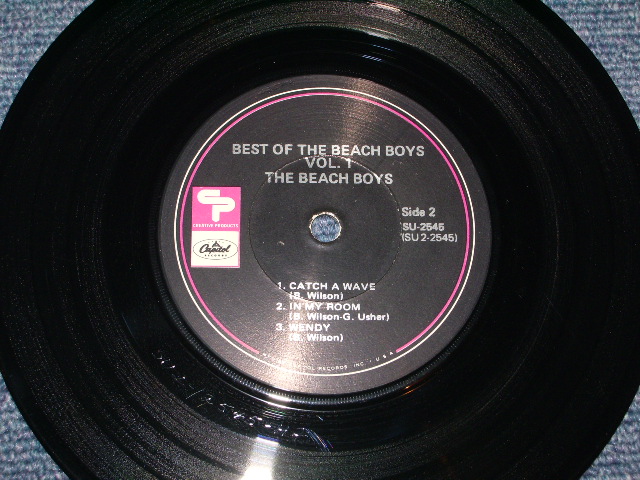 画像: THE BEACH BOYS - BEST OF  THE BEACH BOYS  / 1967 US ORIGINAL 7"33rpm JUKEBOX EP+PS 