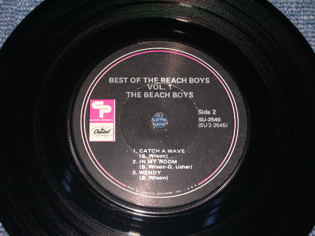 画像: THE BEACH BOYS - BEST OF  THE BEACH BOYS  / 1967 US ORIGINAL 7"33rpm JUKEBOX EP+PS 