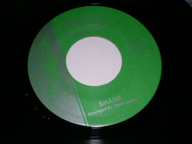 画像1: SHANE ( BOB BOGLE of THE VENTURES ) -'TIL I FOUND YOU  / 1964? US ORIGINAL Mint- 7"Single
