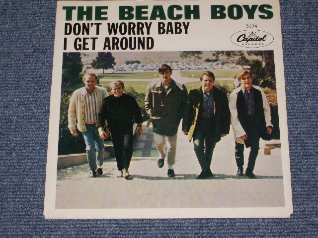 画像1: THE BEACH BOYS - DON'T WORRY BABY  /  1964 US  Original Ex++/Ex++  7"Single With Picture Sleeve  