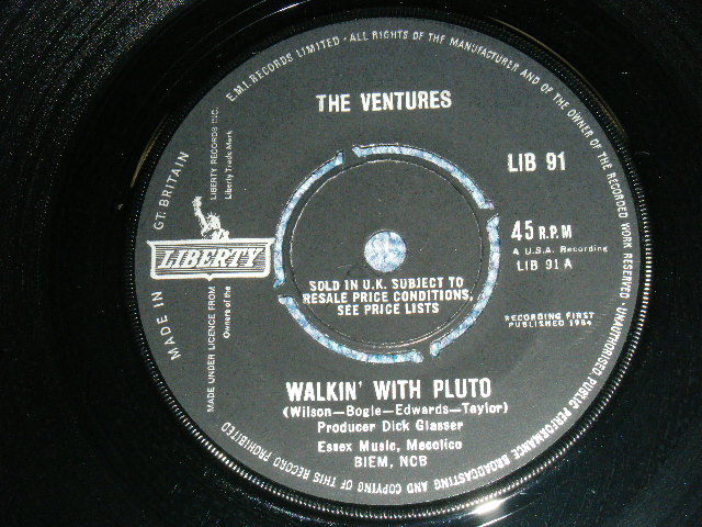 画像: THE VENTURES - JOURNEY TO THE STARS ( MINT-/MINT- ) /1964  UK ORIGINAL 7" SINGLE 