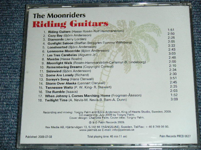 画像: THE MOONRIDERS  - RIDING GUITARS  / 2009 SWEDEN ORIGINAL Brand NEW CD-R 