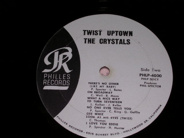 画像: THE CRYSTALS - TWIST UP TOWN (Ex++/Ex+++) / 1962 US AMERICA ORIGINAL "BLUE LABEL "MONO Used LP 