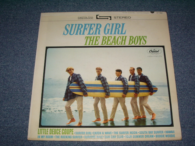 画像1: The BEACH BOYS - SURFER GIRL ( Ex- / Ex- ) / 1963 US ORIGINAL STEREO LP