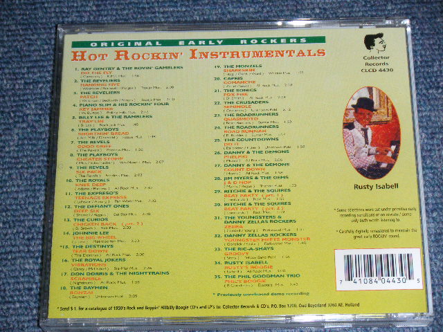 画像: V.A. OMNIBUS - HOT ROCKIN' INSTRUMENTALS  / EU Brand New CD