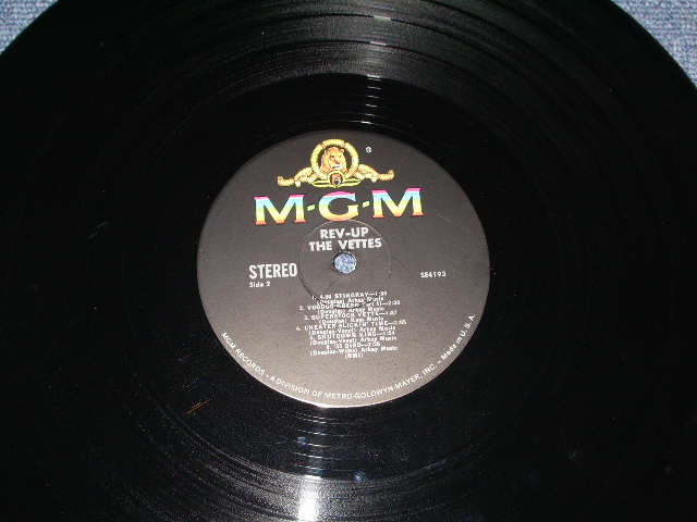 画像: THE VETTES - REV-UP ( Ex+/Ex+++ ) / 1963 US ORIGINAL Stereo LP 