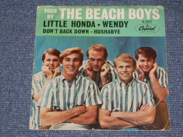 画像1: THE BEACH BOYS - FOUR BY THE BEACH BOYS   / 1964 US ORIGINAL 7"33rpm EP With PICTURE SLEEVE