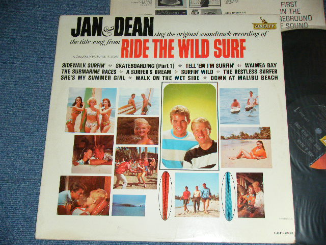画像1: JAN & DEAN - RIDE THE WILD SURF ( Ex+/Ex+++ )  / 1964 US ORIGINAL MONO  LP 
