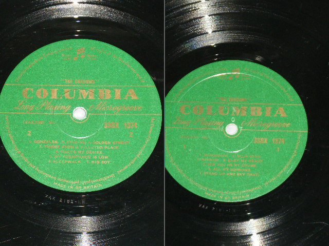 画像: THE SHADOWS - THE SHADOWS ( Ex++,VG+++/Ex++ ) / 1961 UK ORIGINAL "Green With  Gold text " Label MONO LP 