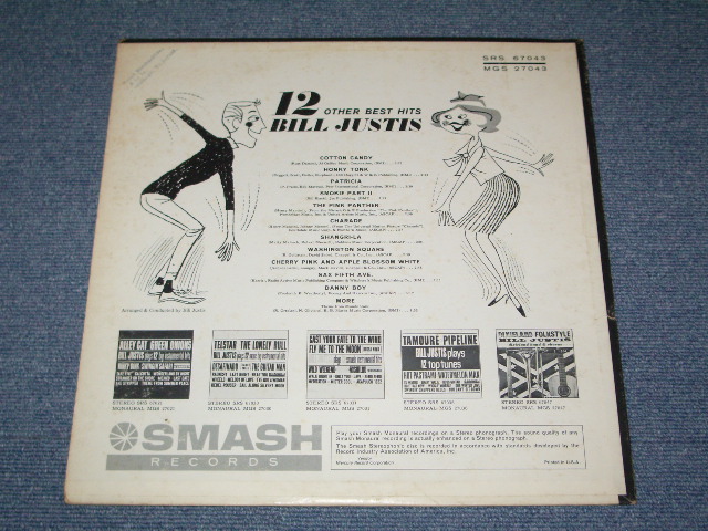 画像: BILL JUSTIS - 12 OTHER INSTRUMENTAL HITS  / 1964 US ORIGINAL STEREO  LP