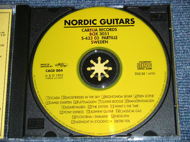 画像: VA - NORDIC GUITARS VOL.1 / 1993 SWEDEN ORIGINAL Brand NEW CD  