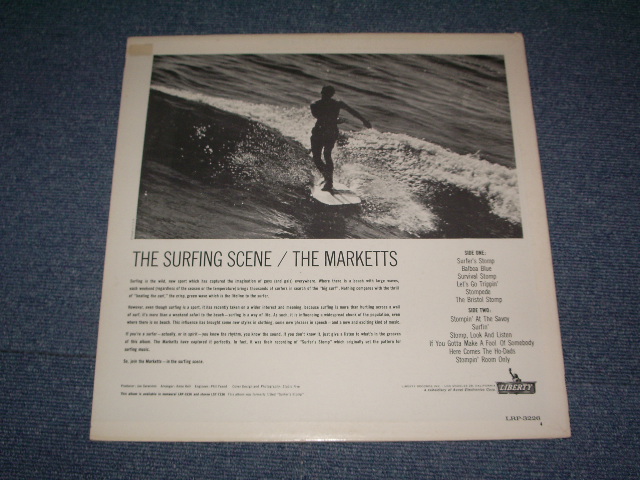 画像: The MARKETTS   - THE SURFING SCENE  ( Ex++/Ex+ ) / 1962 US ORIGINAL MONO LP