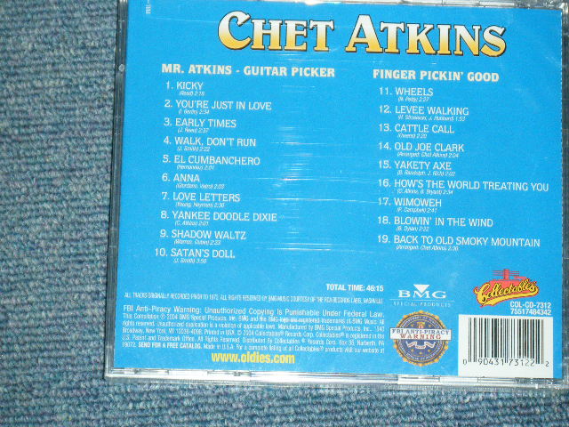 画像: CHET ATKINS - MR.ATKINS-GUITAR PICKER + FINGER PICKIN' GOOD ( 2in1 )  /2004 US BRAND NEW SEALED CD 