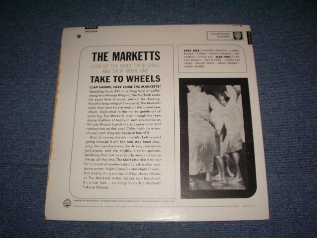 画像: The MARKETTS  - TAKE TO WHEELS  ( Ex++/MINT-) / 1963 US ORIGINAL STEREO  LP