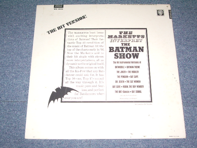 画像: The MARKETTS - THE BATMAN THEME ( Ex+/MINT- ) / 1966 US ORIGINAL STEREO  LP