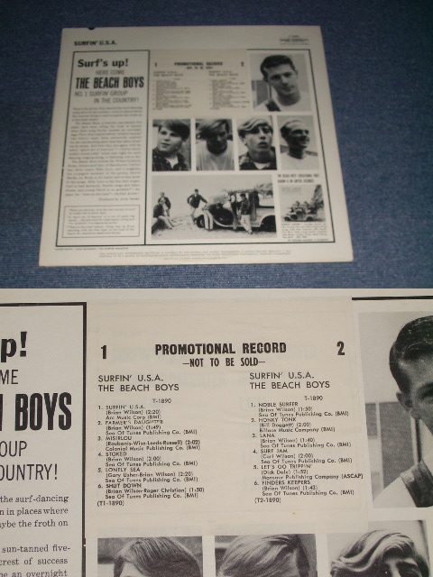 画像: The BEACH BOYS - SURFIN' USA ( MINT/MINT : MATRIX # : A)P11/B)T6 3 ) / 1963 US ORIGINAL MONO LP