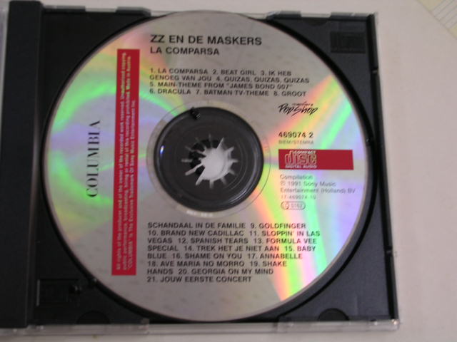 画像: ZZ EN MASKERS - LA COMPARSA / 1991 HOLLAND USED CD