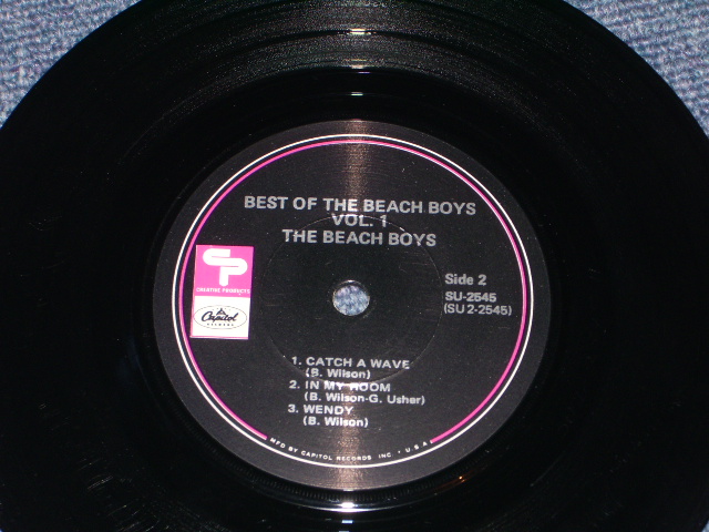 画像: THE BEACH BOYS - BEST OF  THE BEACH BOYS  / 1967 US ORIGINAL 7"33rpm JUKEBOX EP+PS 