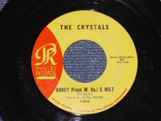 画像: THE CRYSTALS - LITTLE BOY ( YELLOW LABEL    Ex+/Ex+ : Have a Bassic NOISE Version ) / 1964 US ORIGINAL 7" SINGLE 