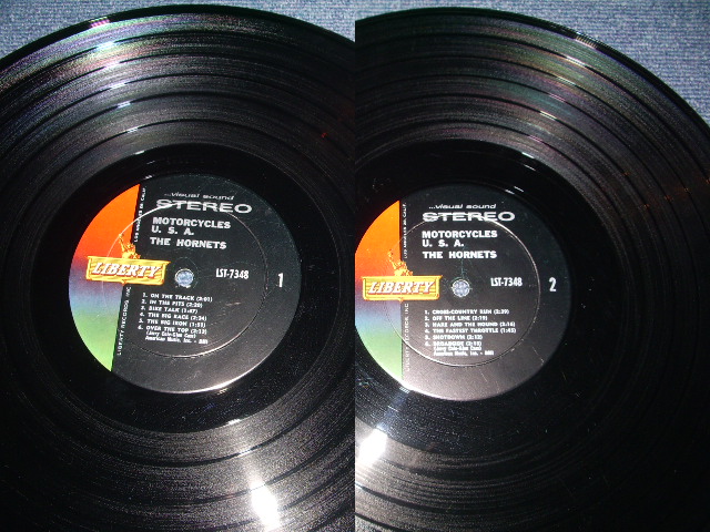 画像: THE HORNETS ( JERRY COLE on GUITAR ) - MOTORCYCLES U.S.A.  / 1963 US ORIGINAL Stereo LP 