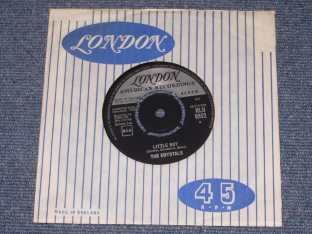 画像: THE CRYSTALS - I WONDER / LITTLE BOY ( UK ORIGINAL SUPER CLEAN  MINT-/MINT-) / 1964 UK ORIGINAL  7" SINGLE 