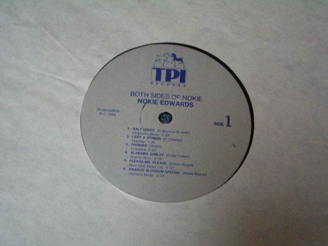 画像: NOKIE EDWARDS ( VENTURES, THE ) - BOTH SIDES OF NOKIE / 1988 US ORIGINAL Used  LP 
