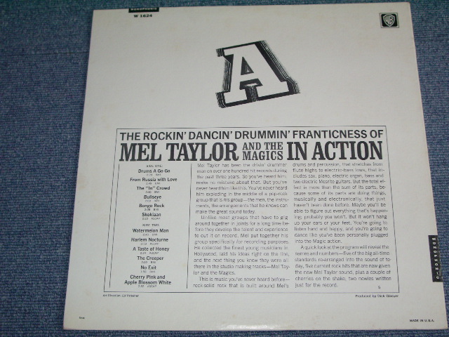 画像: MEL TAYLOR ( DRUMMER of THE VENTURES ) - IN ACTION / 1966 US ORIGINAL MONO LP  