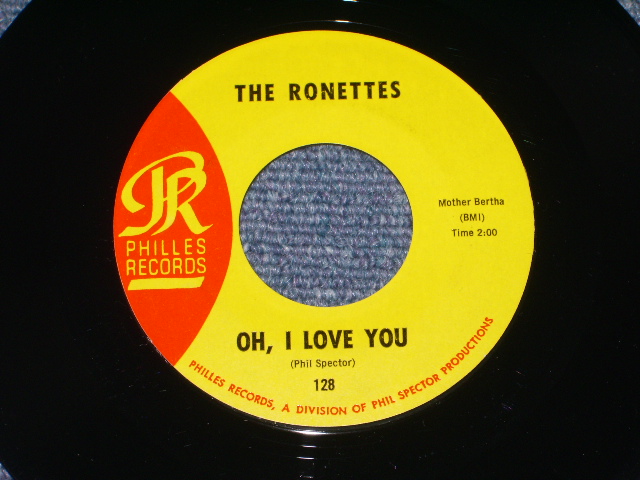 画像: THE RONETTES - IS THIS WHAT I GET FOR LOVING YOU  ( YELLOW LABEL  : MINT )) / 1965 US ORIGINAL 7" SINGLE  With COMPANY SLEEVE