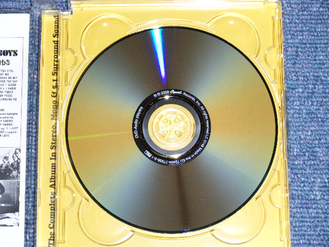 画像: THE BEACH BOYS - PET SOUNDS (DVD AUDIO) (SEALED) / 2003 US AMERICA ORIGINAL "Brand New"  DVD AUDIO 