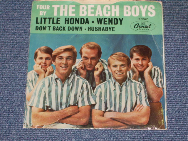 画像: THE BEACH BOYS - FOUR BY THE BEACH BOYS   / 1964 US ORIGINAL 7"33rpm EP With PICTURE SLEEVE