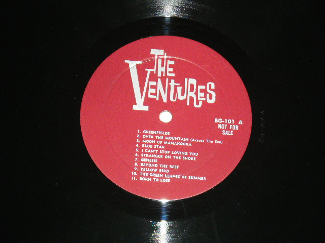 画像: THE VENTURES - THE VENTURES : ADVENTURES IN PARADISE ( With  THE VENTURES AUTOGRAPHED SIGNED from UK FAN CLUB PRESIDENT 'GERALD' ) / 1963 US ORIGINAL PROMO ONLY  LP 