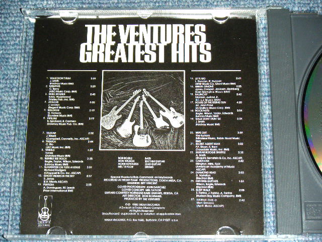 画像: THE VENTURES - GREATEST HITS   / 1980's?  US ORIGINAL Used CD 