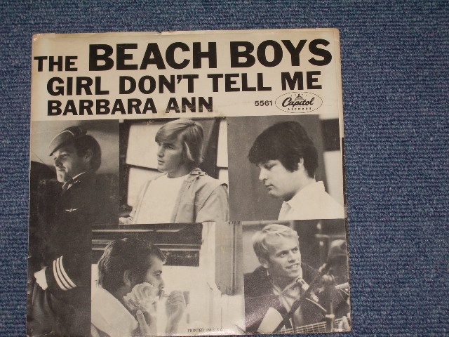 画像: THE BEACH BOYS - BARBARA ANN (  GLOSSY PICTURE SLEEVE : MATRIX  F3#5/G4 : Ex+/Ex+++) / 1965 US ORIGINAL 7" SINGLE With PICTURE SLEEVE  