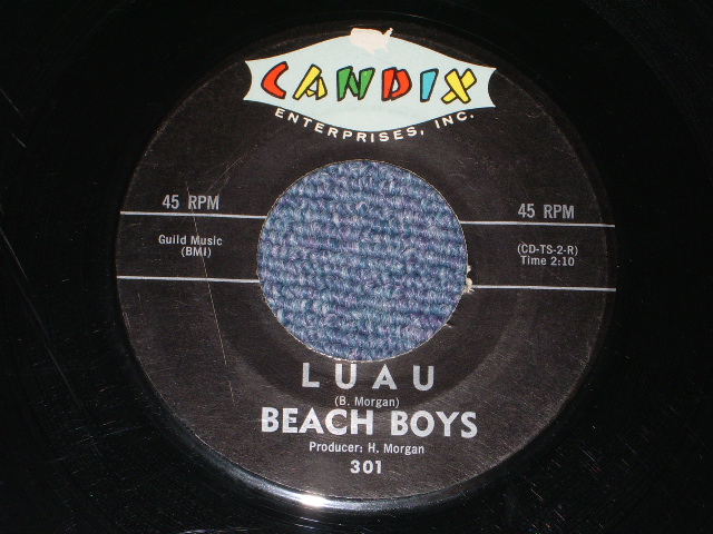 画像: THE BEACH BOYS - SURFIN' SAFARI ( 1st Press Label )  / 1961 US ORIGINAL 7" SINGLE 