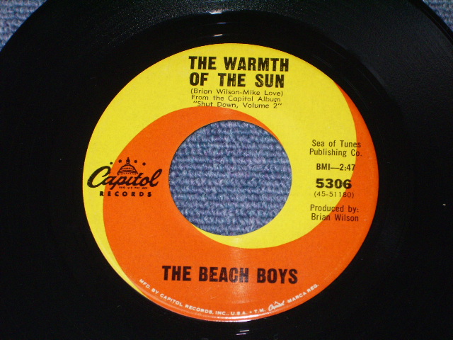 画像: THE BEACH BOYS - DANCE DANCE DANCE (HAND WRITING MATRIX NUMBER by 2nd PRESS??? ) /  1964 US  Original   7"Single With Picture Sleeve  