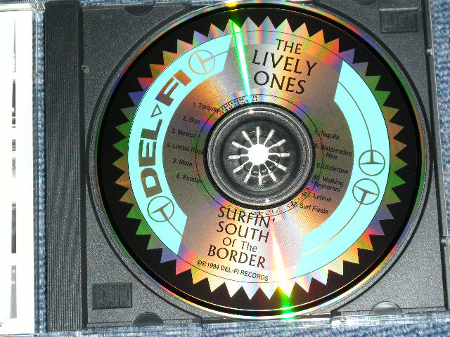 画像: THE LIVELY ONES - SURFIN' SOUTH OF THE BORDER / 1993 US ORIGINAL Brand New BB Hole for CUT OUT CD  