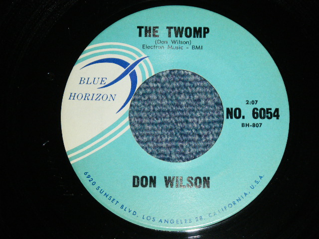 画像1: DON WILSON - THE TWOMP ( MINT-/MINT- ) / 1961 US ORIGINAL 7"SINGLE