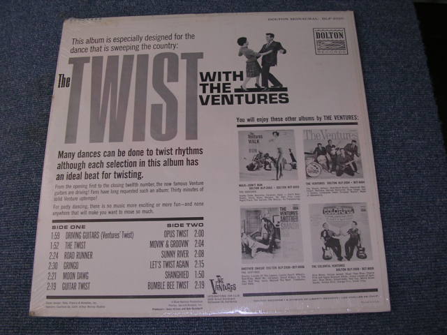 画像: THE VENTURES - TWIST WITH THE VENTURES  / 1962 US ORIGINAL MONO Brand New Sealed LP found Dead Stock