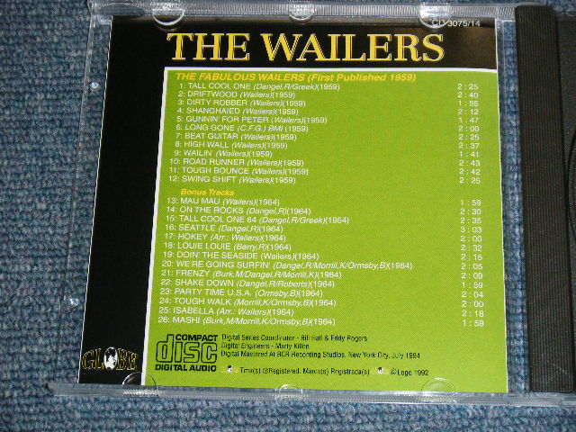 画像: WAILERS - THE FABULOUS WAILERS  / 1994  US Brand New CD