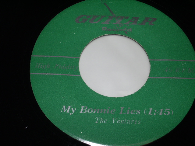 画像1: THE VENTURES -  A) MY BONNIE LIES / B) TWISTED  /19?? US  ORIGINAL?? 7" SINGLE 