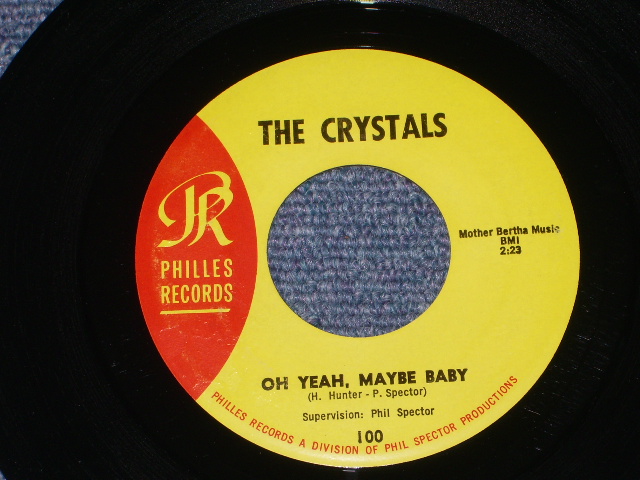 画像: THE CRYSTALS - THERE'S NO OTHER LIKE MY BABY   ( YELLOW LABEL  Ex+++/Ex+++ ) / 1961 US ORIGINAL 7" SINGLE 
