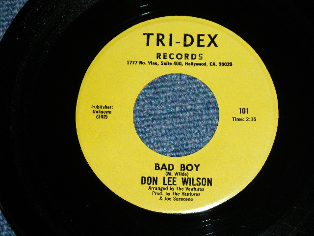 画像: DON LEE WILSON -  TELL .LAULA I LOVE HER ( MINT- / MINT- )  / 1981 US ORIGINAL Stock Copy 7"SINGLE