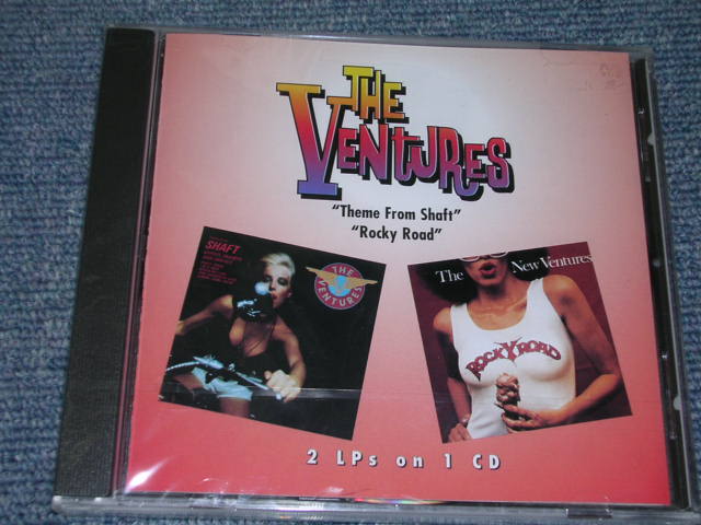 画像1: THE VENTURES - THEME FROM SHAFT + ROCKY ROAD  ( 2 in 1+ BONUS TRACK ) / 1996 US Sealed CD 